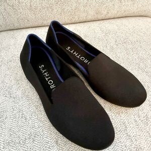 Rothy’s Black Solid Loafer - women’s 8.5